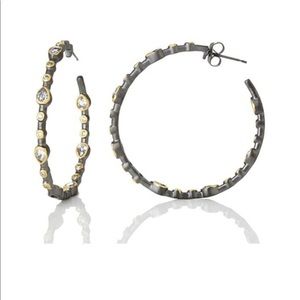 FREIDA ROTHMAN FR SIGNATURE EARRINGS YRZE020020B-1-14K